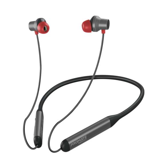 Buy Promate Velcon wireless neckband Bluetooth Earphones in [storefront]