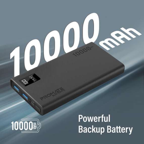 Buy Promate Bolt-10Pro 10000mAh Powerbank in [storefront]