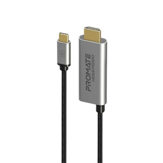 Buy Promate HDMI-PD100 USB-C to HDMI Cable in [storefront]