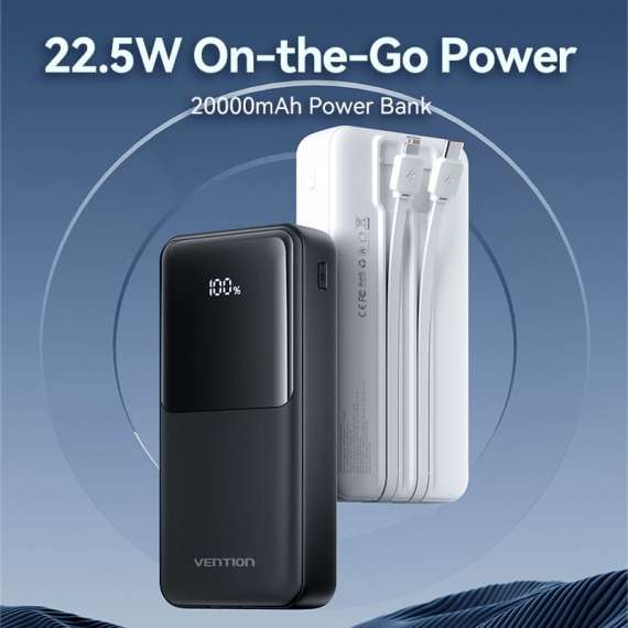 Buy Vention 20000mAh White Power Bank in [storefront]
