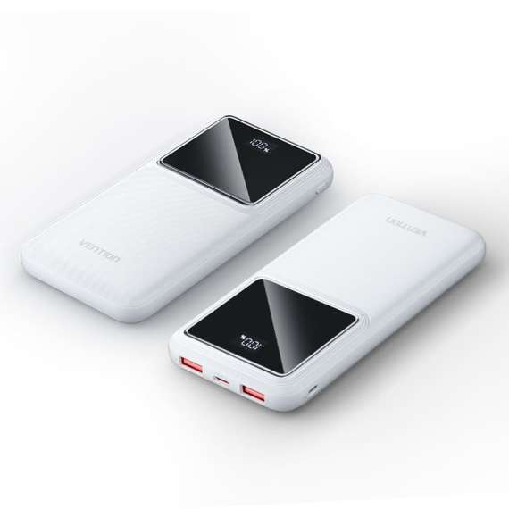 Buy Vention 10000mAh WHITE Power Bank in [storefront]