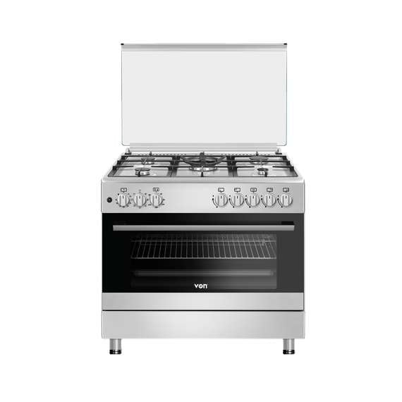 Buy Von VCF965071FFX 5 Gas Cooker in [storefront]