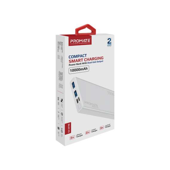 Buy Promate  Bolt-10 10000 mAh Powerbank in [storefront]