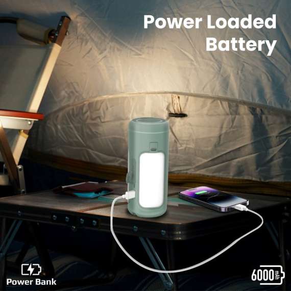 Buy Promate CampMate-4  6000mAh Power Bank and Bluetooth Speaker in [storefront]
