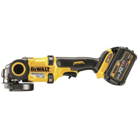 Buy Dewalt DCG414T2GB 54V 6AH 5inches Cordless Brushless Angle Grinder in [storefront]