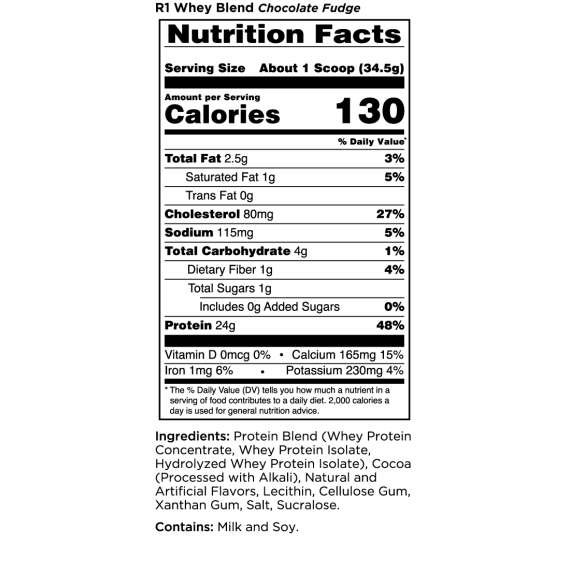 Buy Rule1 1Lb Whey Blend Protein Powder in [storefront]