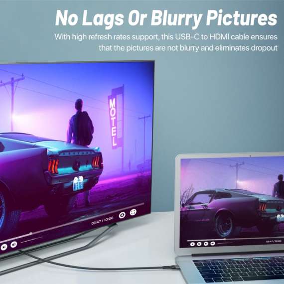 Buy Promate MediaCord-8K USB-C to HDMI Cable in [storefront]