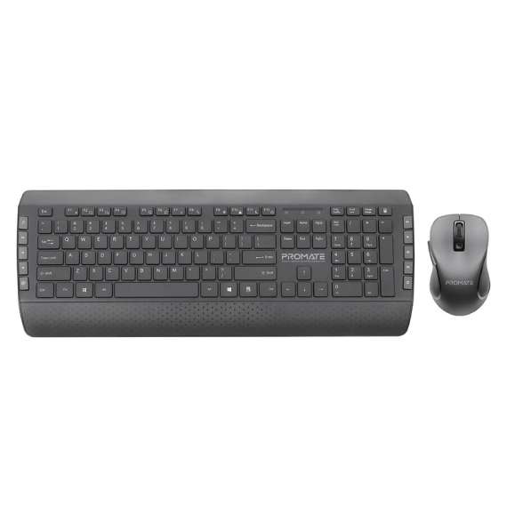 Buy Promate ProCombo-10 Ergonomic Comfortable Keyboard and Mouse in [storefront]