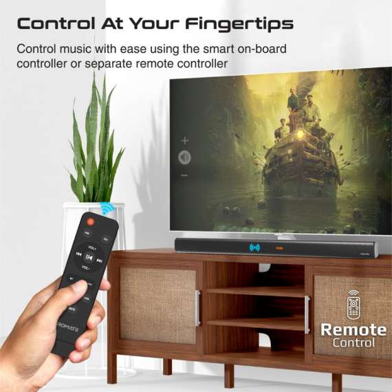 Buy Promate StreamBar-60 SoundBar with Subwoofer speaker in [storefront]