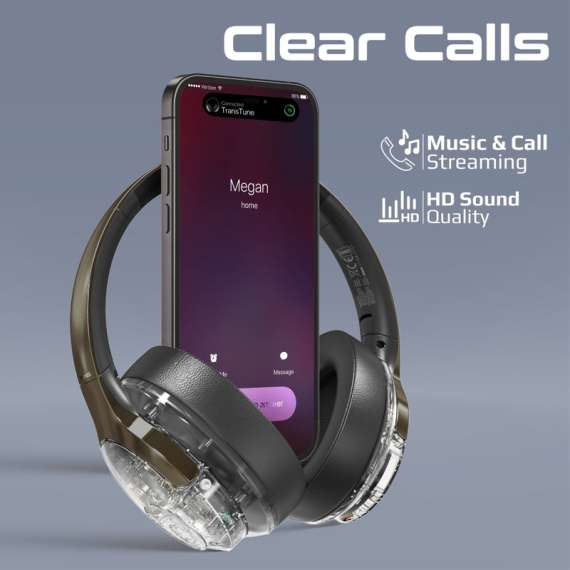Buy Promate TransTune Active Noise Cancelling Bluetooth Headphones in [storefront]