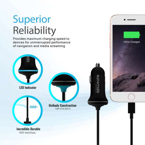 Buy Promate ProChargeLT Car Charger in [storefront]