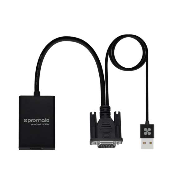 Buy Promate ProLink-V2H VGA-to-HDMI® Adaptor Kit  Cable in [storefront]