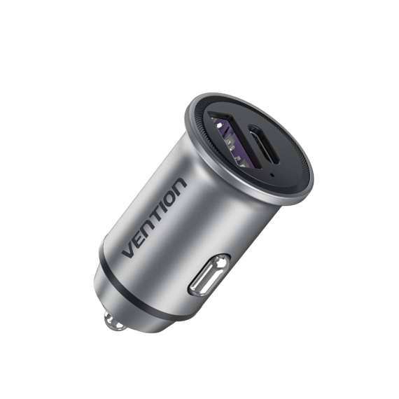Buy Vention Two Port USB A and C Car Charger in [storefront]