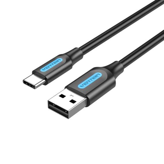 Buy USB 2.0 A Male to C Male 1M Black PVC Type Cable in [storefront]