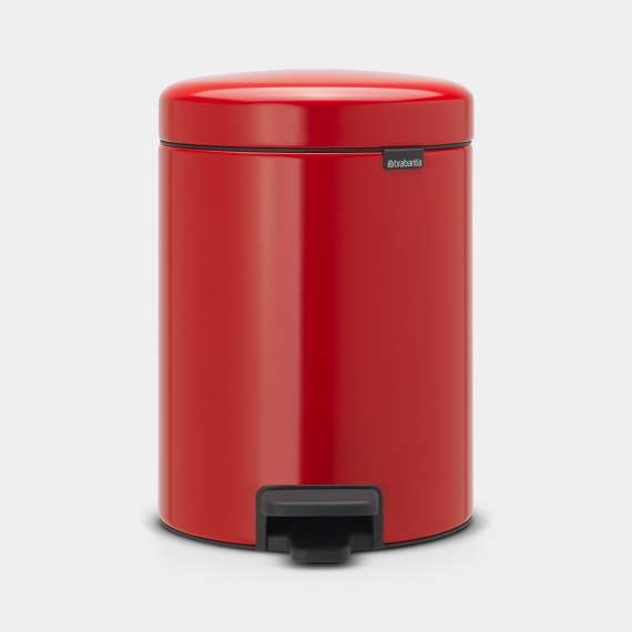 Buy Brabantia Newicon 12L Pedal Bin, Product Capacity: 12L, Product Colour: Passion Red in [storefront]