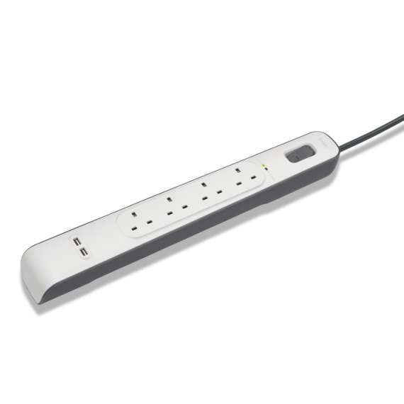 Buy Belkin 2.4 Amp 4 Outlet Surge Protection Strip in [storefront]