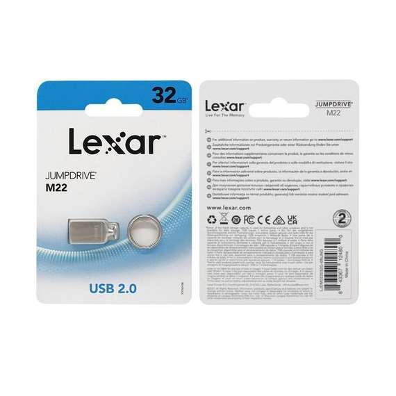 Buy Lexar 32GB  JumpDrive M22 USB 2.0 Light Gold Flash Drive in [storefront]