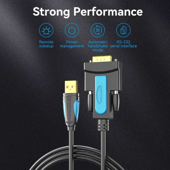 Buy Vention USB to RS232 Serial Adapter Cable in [storefront]