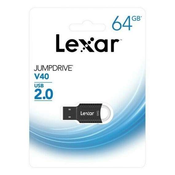 Buy Lexar 64GB   JumpDrive V40 USB 2.0 Flash Drive in [storefront]
