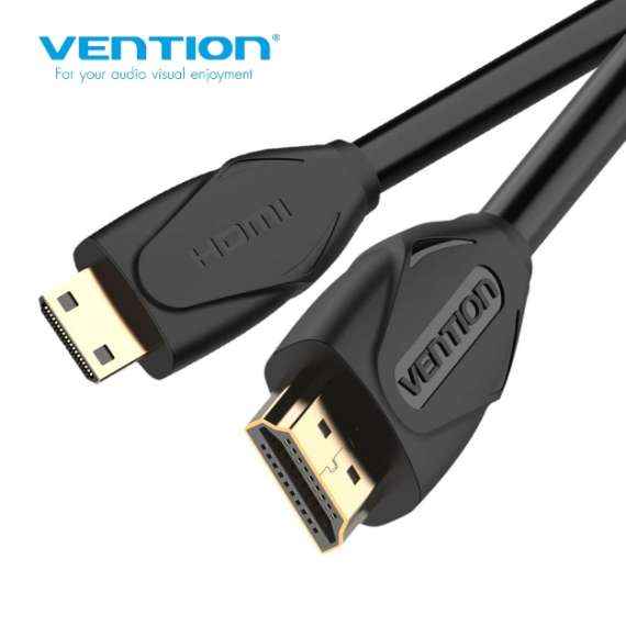 Buy Vention Mini HDMI 2M Black Cable in [storefront]