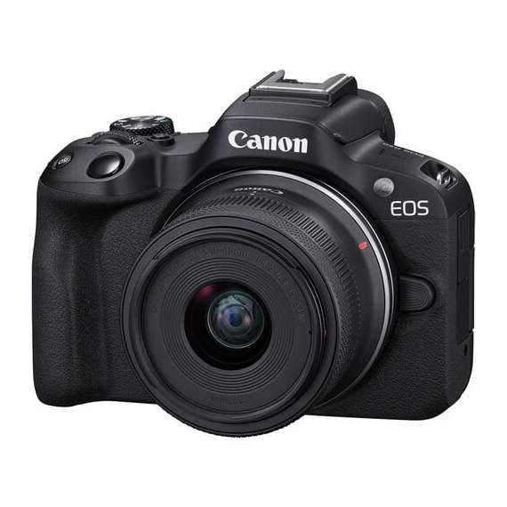 Buy Canon EOS R50 Mirrorless Camera with 18-45mm(Black) Lens in [storefront]