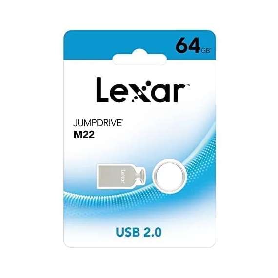 Buy Lexar 64GB JumpDrive M22 USB 2.0 Light Gold Flash Drive in [storefront]