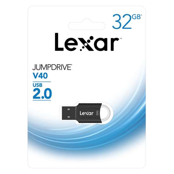 Buy Lexar 32GB  JumpDrive V40 USB 2.0 Flash Drive in [storefront]