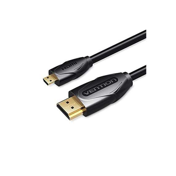 Buy Vention Micro HDMI 2M Black Cable in [storefront]