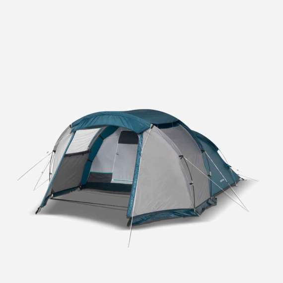 Buy Quechua Arpenaz 4 - 4 Person, 1 Bedroom Camping Tent with Poles in [storefront]