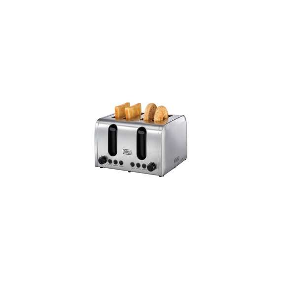 Buy Black and Decker ET444-B5 4 Slice Parallel Slot Toaster in [storefront]