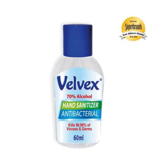 Buy Velvex 60ml 48Pack Gel Hand Sanitizer, Sterilizer Scents: Fragrance Free in [storefront]