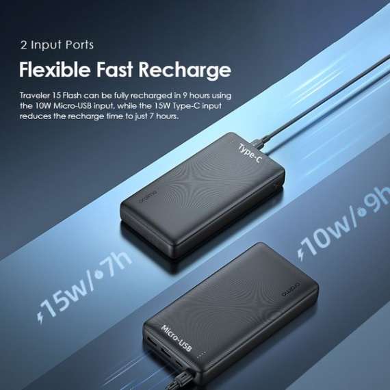 Buy Oraimo Traveler 15 Flash 20000mAh 15W Power Bank in [storefront]
