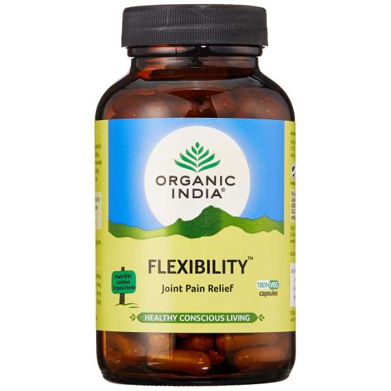 Buy Organic India Flexibility Joint Pain Relief 60 Capsules Supplement in [storefront]