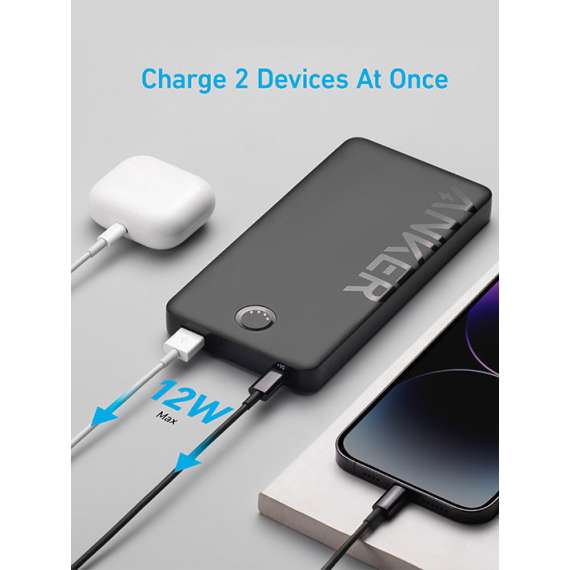Buy Anker 323 10000 mAh 12W Power Bank in [storefront]