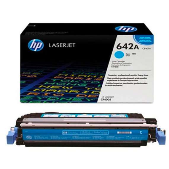 Buy HP 642A Cyan Original LaserJet Toner Cartridge (CB401A) in [storefront]