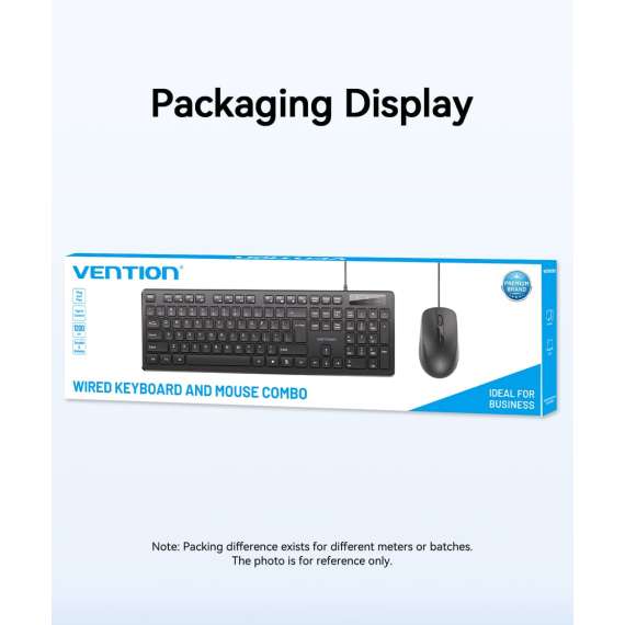 Buy Vention KTCBO-EN Full-Sized Wire Keyboard and Mouse Combo in [storefront]
