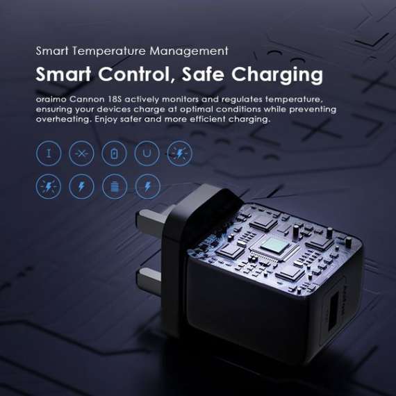 Buy Oraimo Cannon 18S 18W Wall Charger in [storefront]
