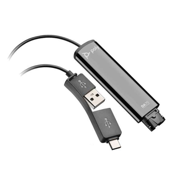 Buy Poly DA75 USB A  USB C ADAPTER in [storefront]
