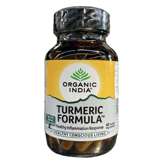 Buy Organic India Turmeric Formula 60Capsules Supplement in [storefront]