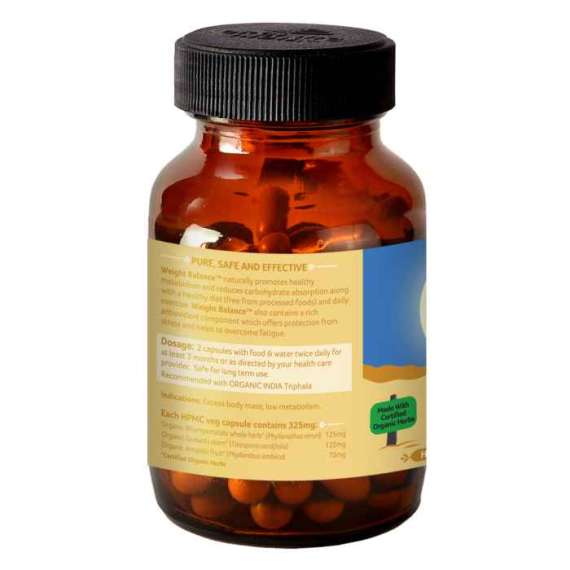 Buy Organic India Weight Balance 60Capsules Supplement in [storefront]