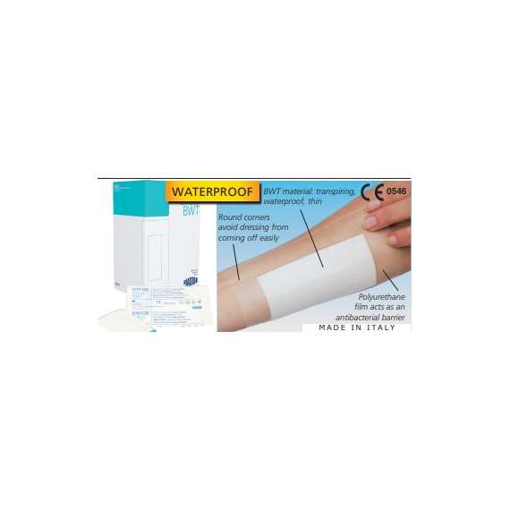 Buy Plastod Hypordress BWT 5cm by 7.2cm 50Pack Adhesive Waterproof Dressings in [storefront]