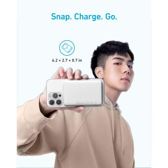 Buy Anker 334 MagGo 10000 mAh Magnetic Power Bank in [storefront]
