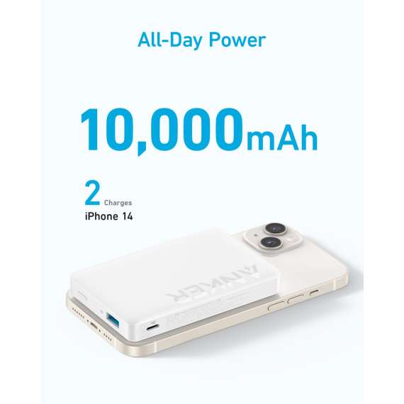 Buy Anker 334 MagGo 10000 mAh Magnetic Power Bank in [storefront]