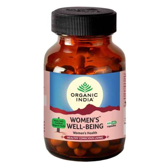 Buy Organic India Womens Well Being 60Capsules Supplement in [storefront]