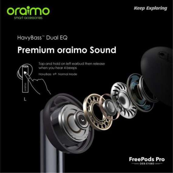 Buy Oraimo Freepods Pro Wireless Earbuds in [storefront]