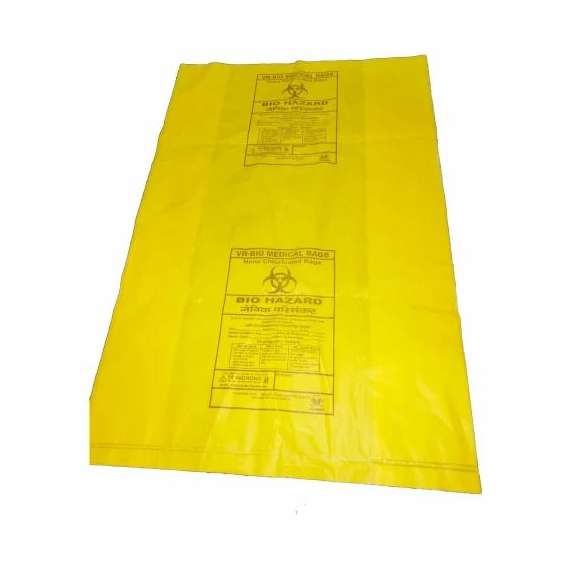 Buy Biohazard 30 by 50 Autoclaveable 100Pack Waste Bags, Product Colour: Yellow in [storefront]