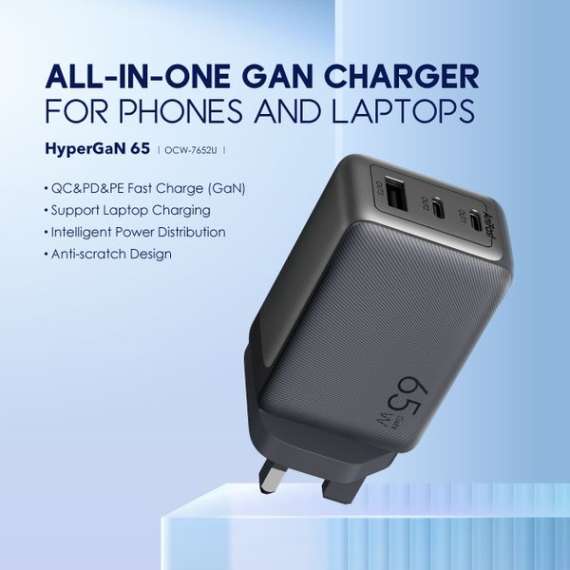 Buy Oraimo HyperGaN 65 65W GaN Fast Charger in [storefront]
