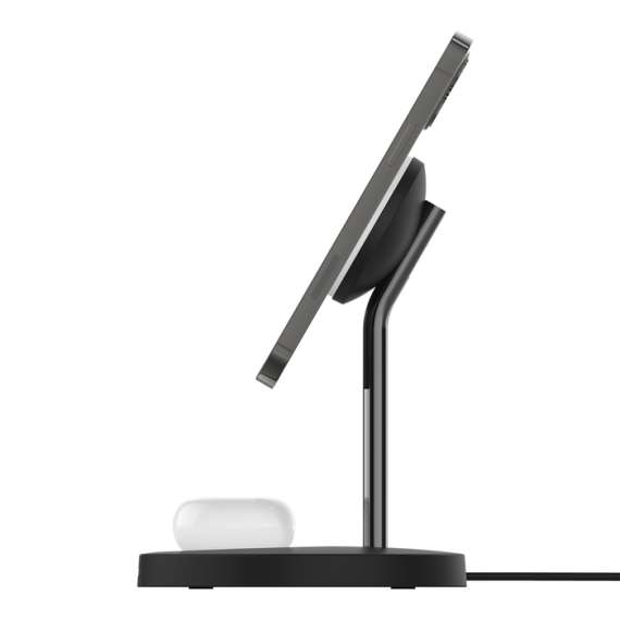 Buy Belkin BoostCharge Pro 2-in-1 15W MagSafe Wireless Charging Stand in [storefront]