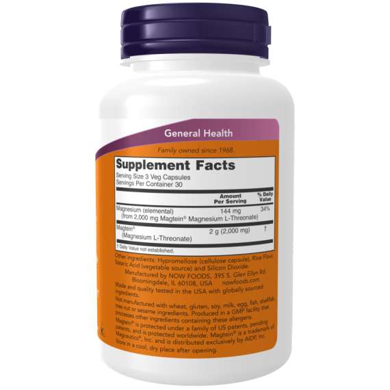 Buy ​Now Magtein Magnesium L Threonate 90Capsules Supplement in [storefront]
