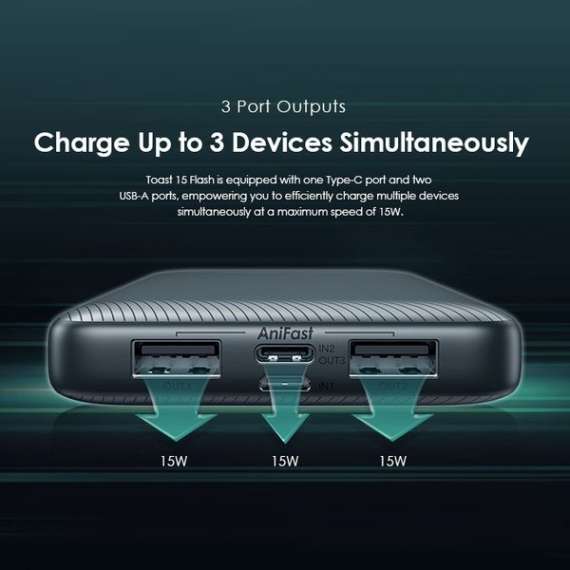 Buy Oraimo Toast 15 Flash 15W 10000mAh Power Bank in [storefront]